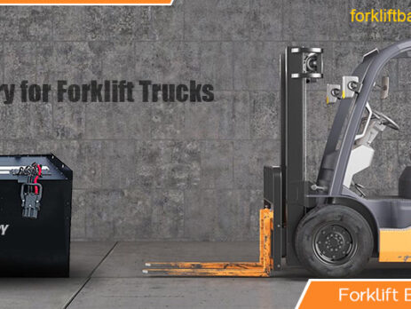 Electric pallet jack forklift battery